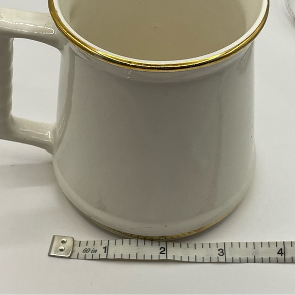 Vintage Prince William Pottery 22 Carrat Mug Currier & Ives Catching a Trout - Picture 10 of 11